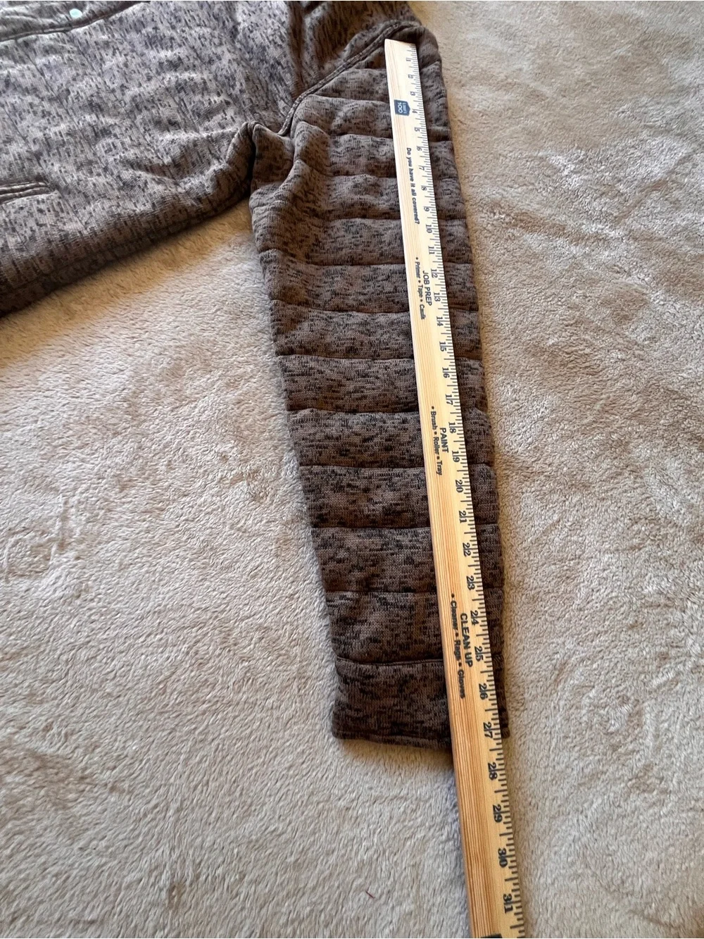 Cody James Men's XL Jacket Brown Black Western Quilted Snap Zip Deep Pockets